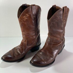 Ariat Men Size 11.5 D Sedona Brown Leather Western Boots #10002194
